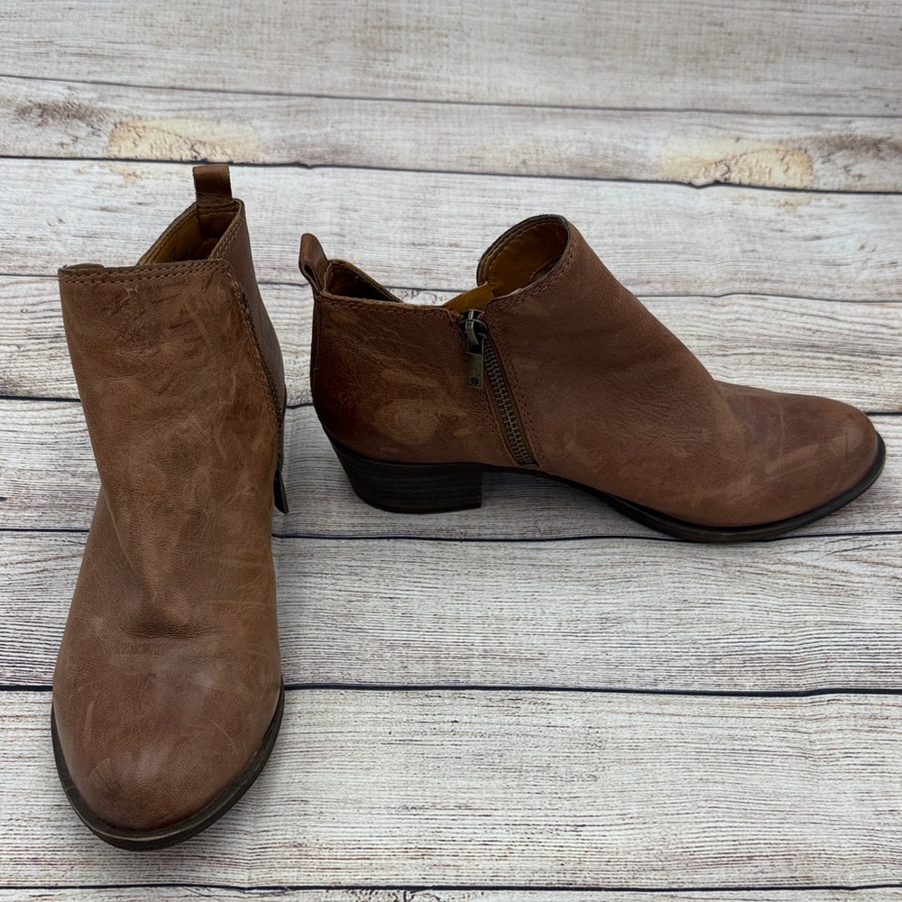Lucky Brand Brown Ankle Boots
